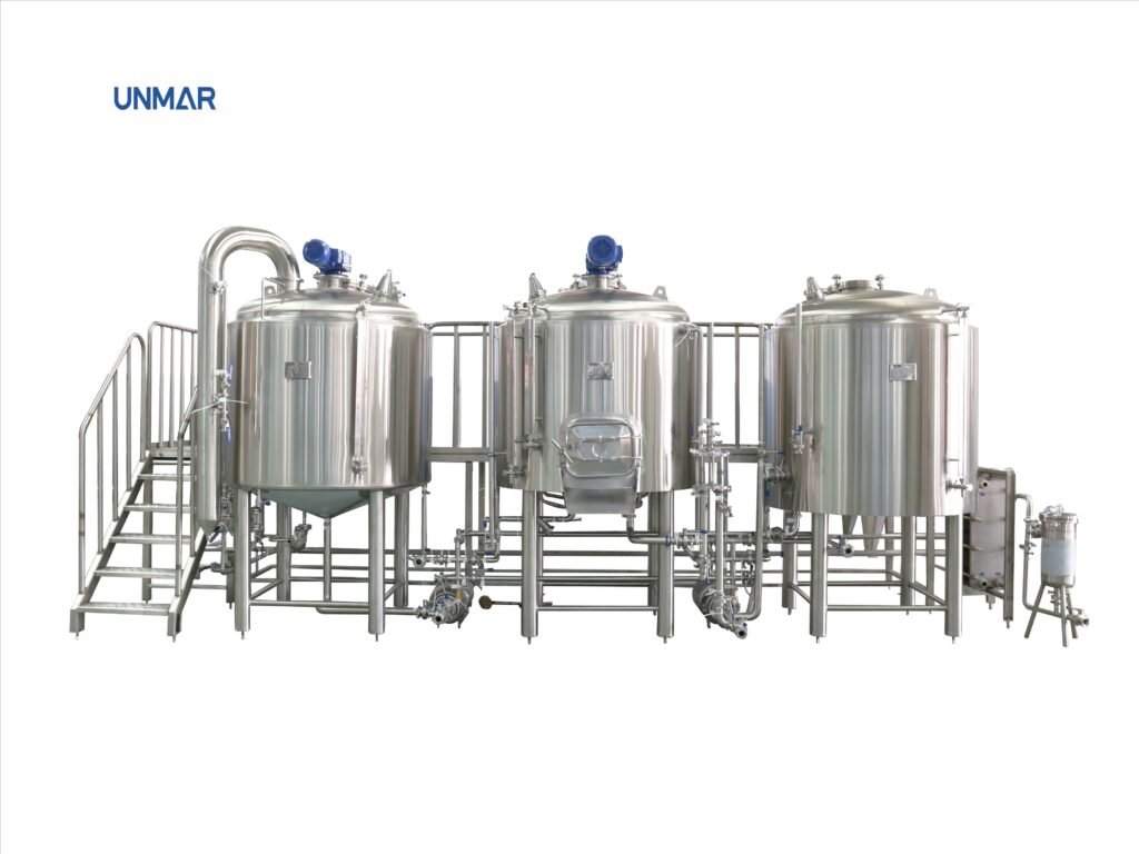 500L 3-Vessel Brewhouse System